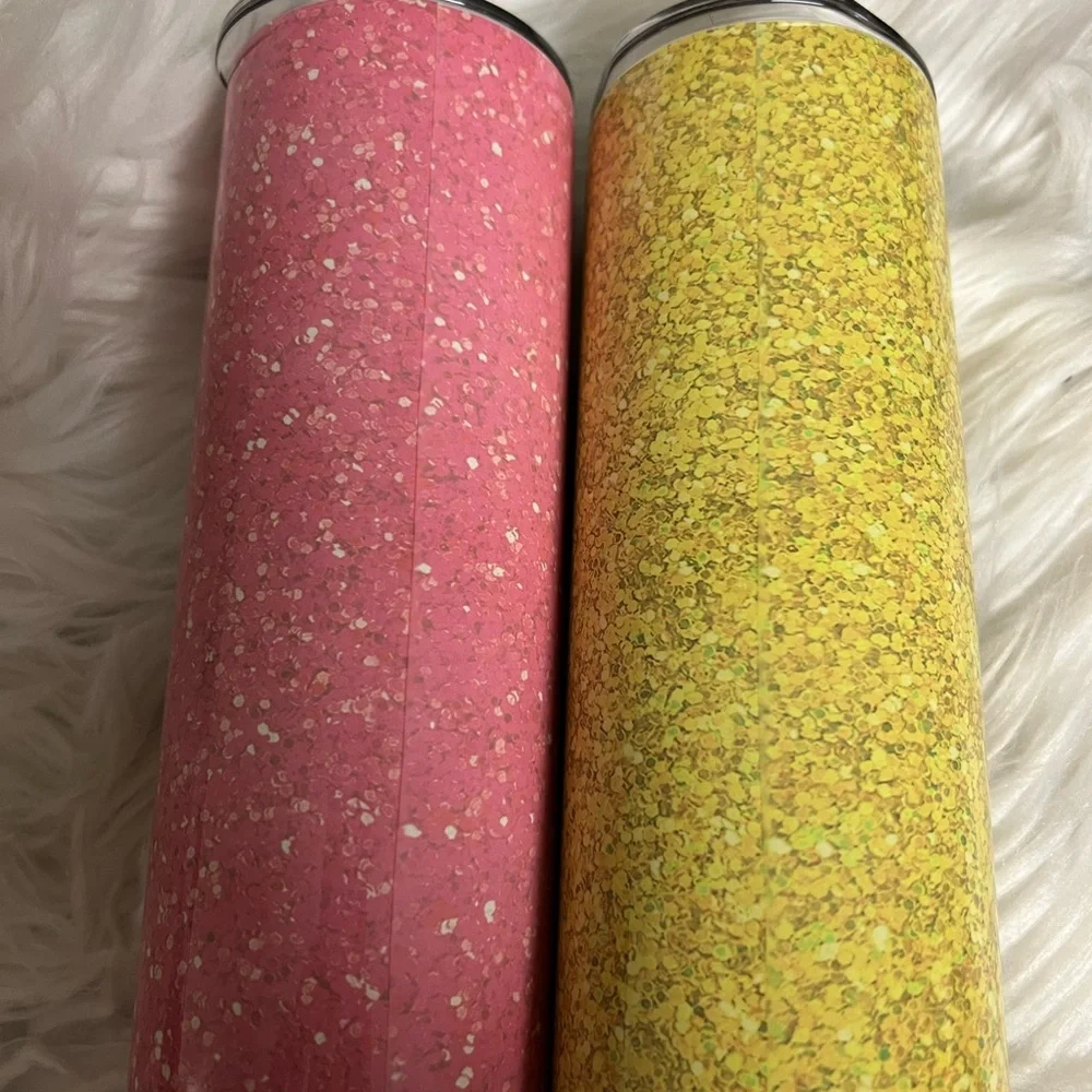 Set Brand new 20 ounce metal tumblers SpongeBob and Patrick star